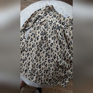 Carter's Tan and Black Leopard Print Casual Dress